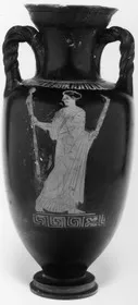 AMPHORA, NECK (ATHENIAN, RED-FIGURE)