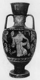 AMPHORA, PANATHENAIC SHAPE (SOUTH ITALIAN, LUCANIAN, RED-FIGURE)