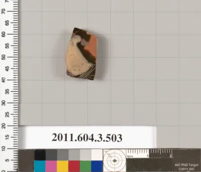 Terracotta fragment of a column-krater (bowl for mixing wine and water)?