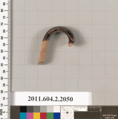 Terracotta fragment of an oinochoe (jug)