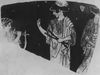 CUP, FRAGMENT (ATHENIAN, RED-FIGURE)
