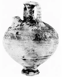 STIRRUP JAR (MYCENEAN)