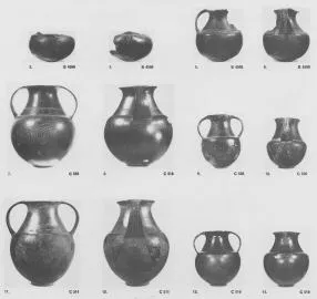 AMPHORA, BELLY (ETRUSCAN, BUCCHERO)