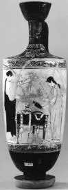 LEKYTHOS (ATHENIAN, RED-FIGURE)