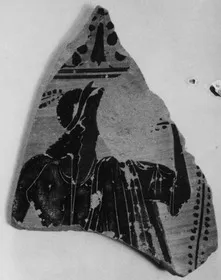 STAND, FRAGMENTS (ATHENIAN, BLACK-FIGURE)