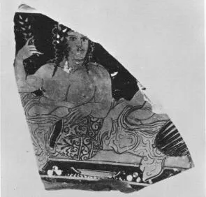 KRATER, CALYX, FRAGMENT (ATHENIAN, RED-FIGURE)