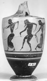 LEKYTHOS (ATHENIAN, BLACK-FIGURE)