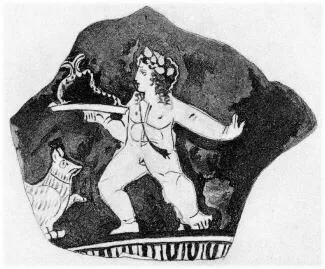 CHOUS, FRAGMENT (ATHENIAN, RED-FIGURE)