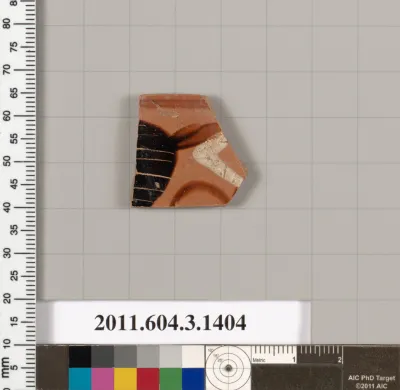 Terracotta fragment of a skyphos (deep drinking cup)