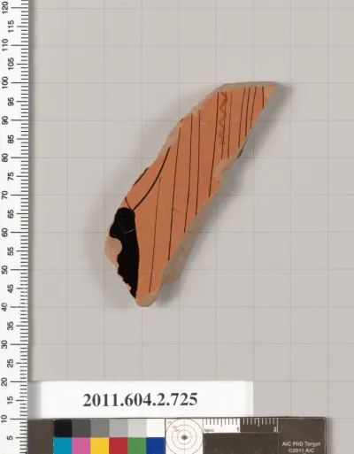 Terracotta fragment of a calyx-krater (bowl for mixing wine and water)