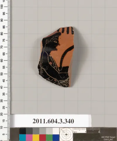 Terracotta fragment of a neck-amphora (jar)