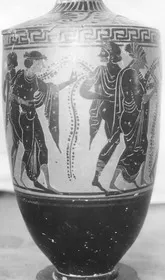 LEKYTHOS (ATHENIAN, BLACK-FIGURE)