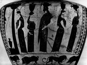 HYDRIA (ATHENIAN, BLACK-FIGURE)
