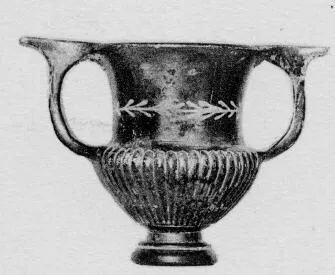 KRATER (SOUTH ITALIAN, CAMPANIAN, BLACK GLAZE)