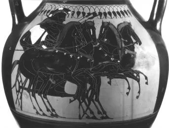 AMPHORA, BELLY, TYPE B (ATHENIAN, BLACK-FIGURE)