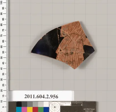 Terracotta fragment of an oinochoe (jug)