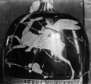 LEKYTHOS, SQUAT (ATHENIAN, RED-FIGURE)