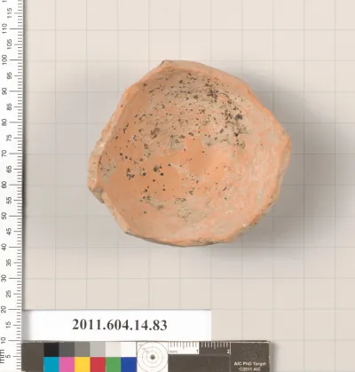 Terracotta fragment of an undetermined shape