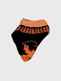AMPHORA, NECK, FRAGMENT (ATHENIAN, RED-FIGURE)