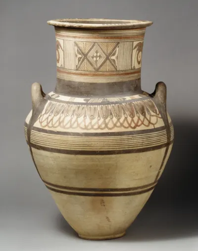 Terracotta amphora (jar)