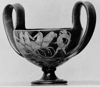 KANTHAROS (ATHENIAN, RED-FIGURE)