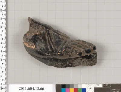 Terracotta fragment of an askos (vessel)