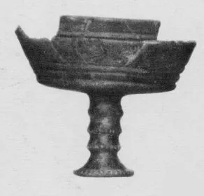 CHALICE (ETRUSCAN, BUCCHERO)