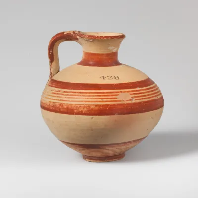 Terracotta jug