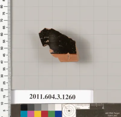 Terracotta fragment of an undetermined shape