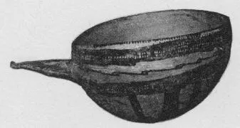 BOWL (CYPRIOT, BRONZE AGE, WHITE SLIP WARE)