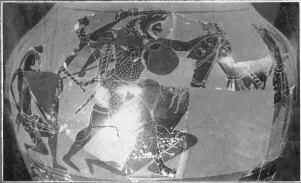 AMPHORA, BELLY, TYPE B, FRAGMENT (ATHENIAN, BLACK-FIGURE)