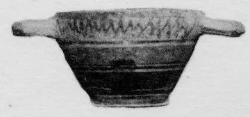 SKYPHOS (CORINTHIAN, BLACK PATTERN)