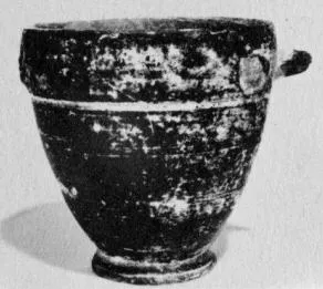 SKYPHOS (SOUTH ITALIAN, BUCCHERO)