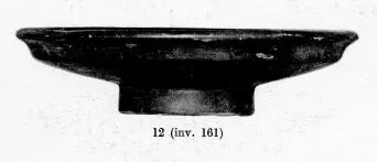 PLATE (SOUTH ITALIAN, CAMPANIAN, BLACK GLAZE)