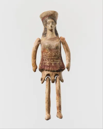 Figurine with articulated limbs