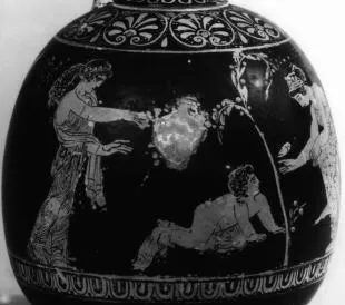 LEKYTHOS, SQUAT (ATHENIAN, RED-FIGURE)