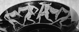 CUP B (ATHENIAN, RED-FIGURE)