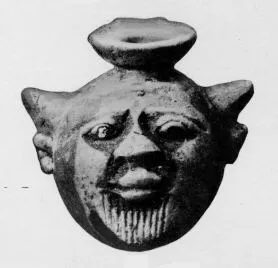FIGURE VASE (EAST GREEK)