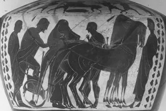 HYDRIA (ATHENIAN, BLACK-FIGURE)