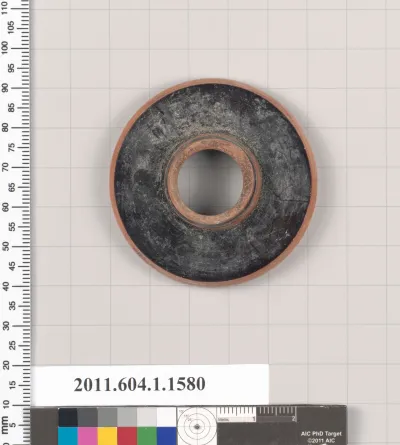 Terracotta fragment of a kylix? (drinking cup)