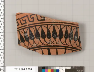 Terracotta fragment of a neck-amphora (jar)