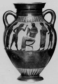 AMPHORA, BELLY, TYPE B (ATHENIAN, BLACK-FIGURE)