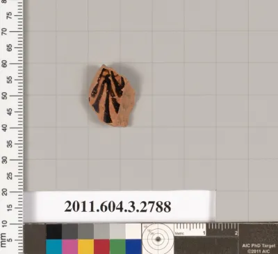 Terracotta fragment of an olpe (jug)