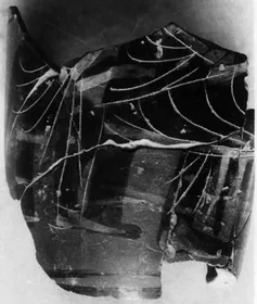 LEKYTHOS, FRAGMENT (ATHENIAN, BLACK-FIGURE)