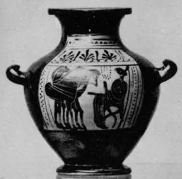 HYDRIA (ATHENIAN, BLACK-FIGURE)