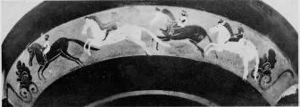 CUP, LITTLE MASTER BAND (ATHENIAN, BLACK-FIGURE)