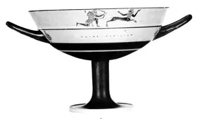 CUP, LITTLE MASTER LIP (ATHENIAN, BLACK-FIGURE)