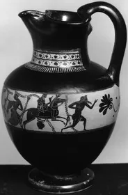 OINOCHOE (ATHENIAN, BLACK-FIGURE)