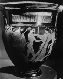 KRATER, COLUMN (ATHENIAN, RED-FIGURE)