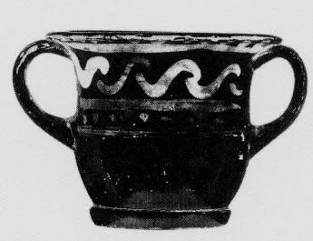 KANTHAROS (SOUTH ITALIAN, APULIAN, XENON WARE)